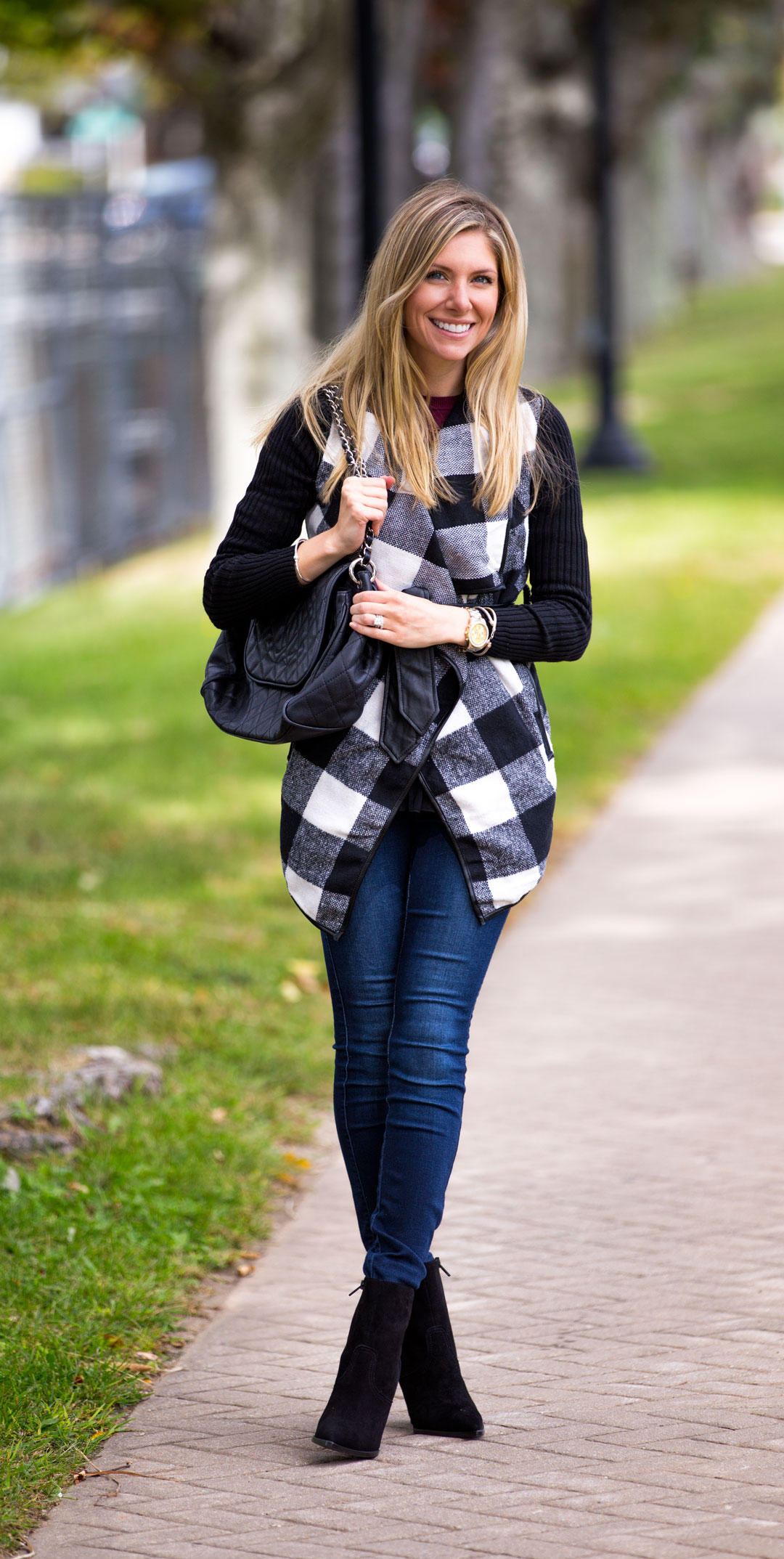 perfect plaid jacket for fall