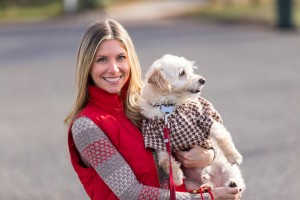 j.crew red vest and sweater