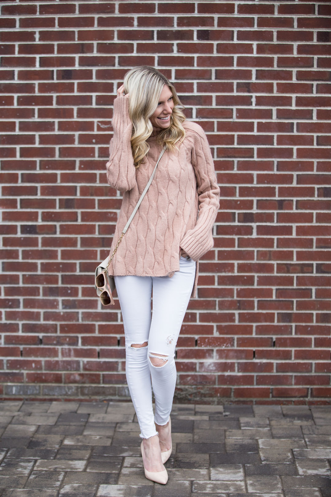 cute and cozy neutral winter look perfect for a cold day