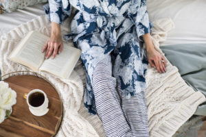 Garnett Hill Natural Fiber Pajamas and Robe