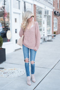 Red Dress Boutique Blush Sweater