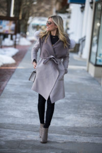 The perfect gray jacket for spring and fall