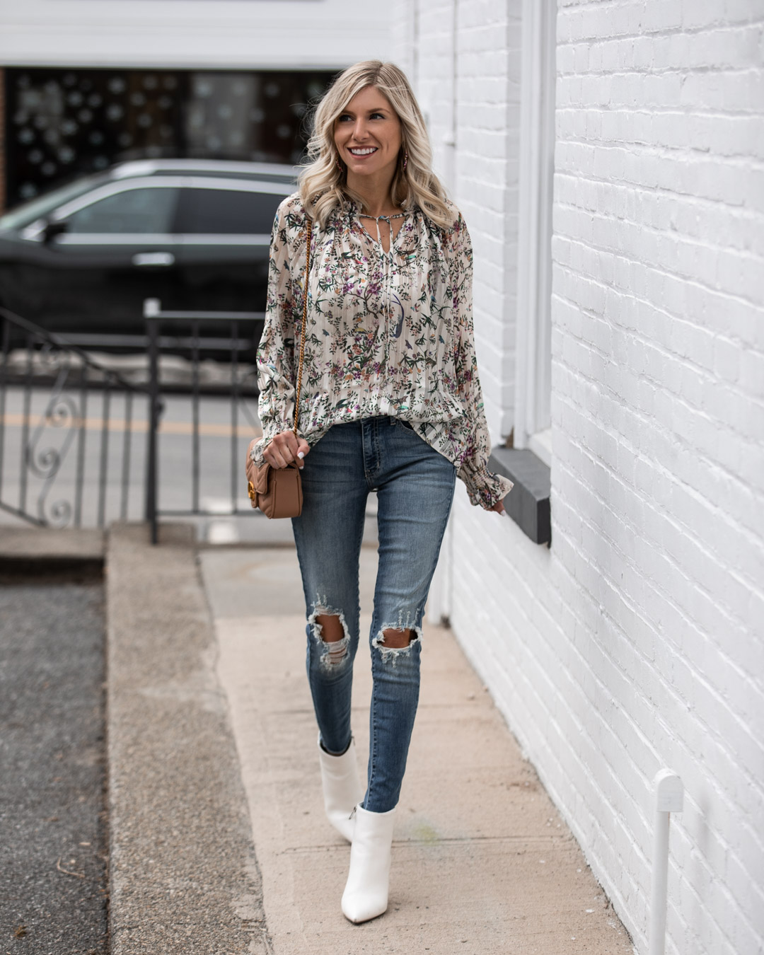 Floral Top for Spring