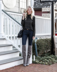 high-neck-blouse-and-over-the-knee-boots-the-glamorous-gal