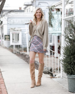 over-the-knee-boots-and-plaid-skirt-the-glamorous-gal