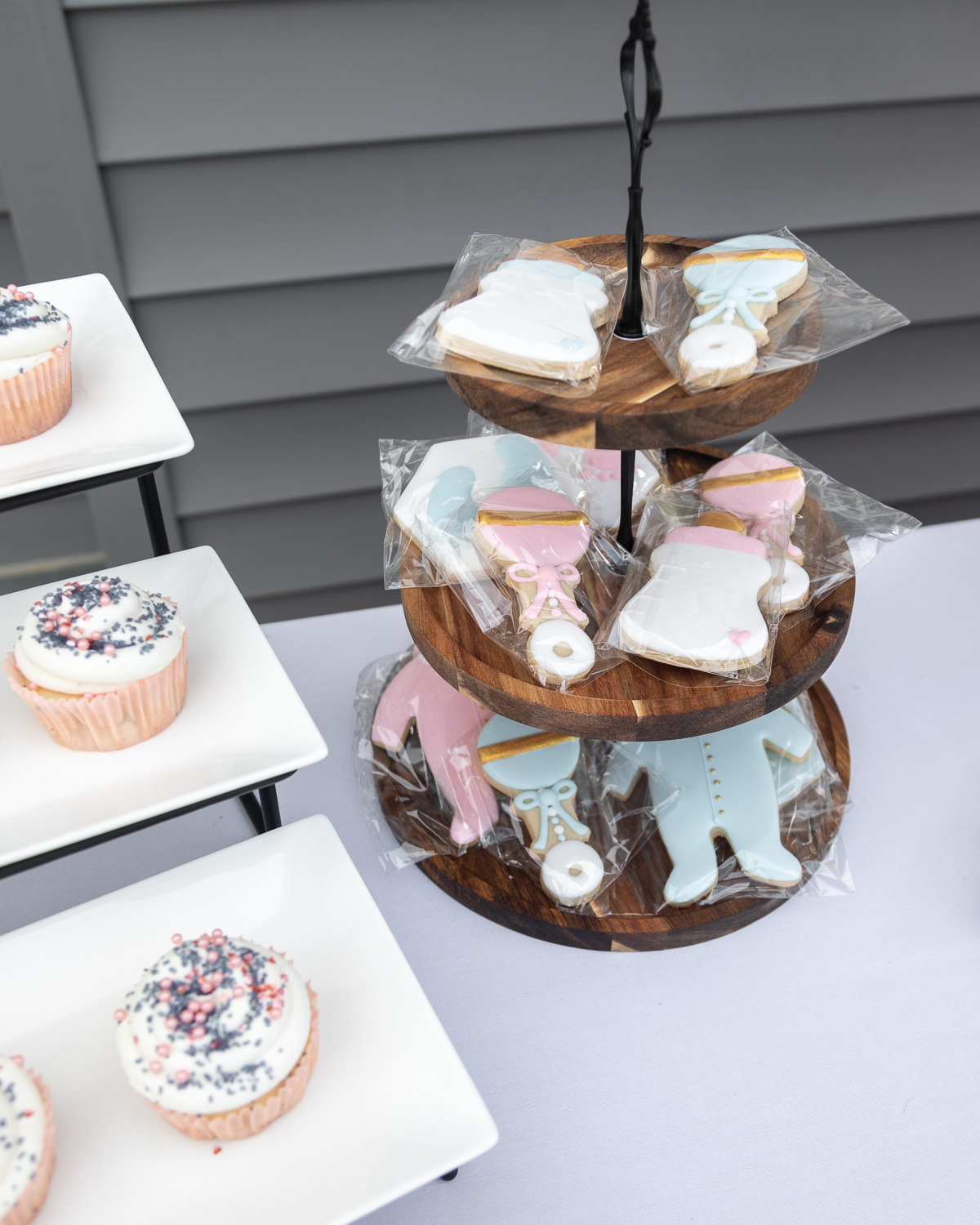 lawler-gender-reveal-party-dessert-table-baby-sugar-cookies-the-glamorous-gal-blog