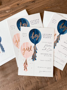 Invitations from Minted